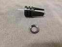 3 Prong Flash Hider for Ak47 9MM 1/2X28 Threads
